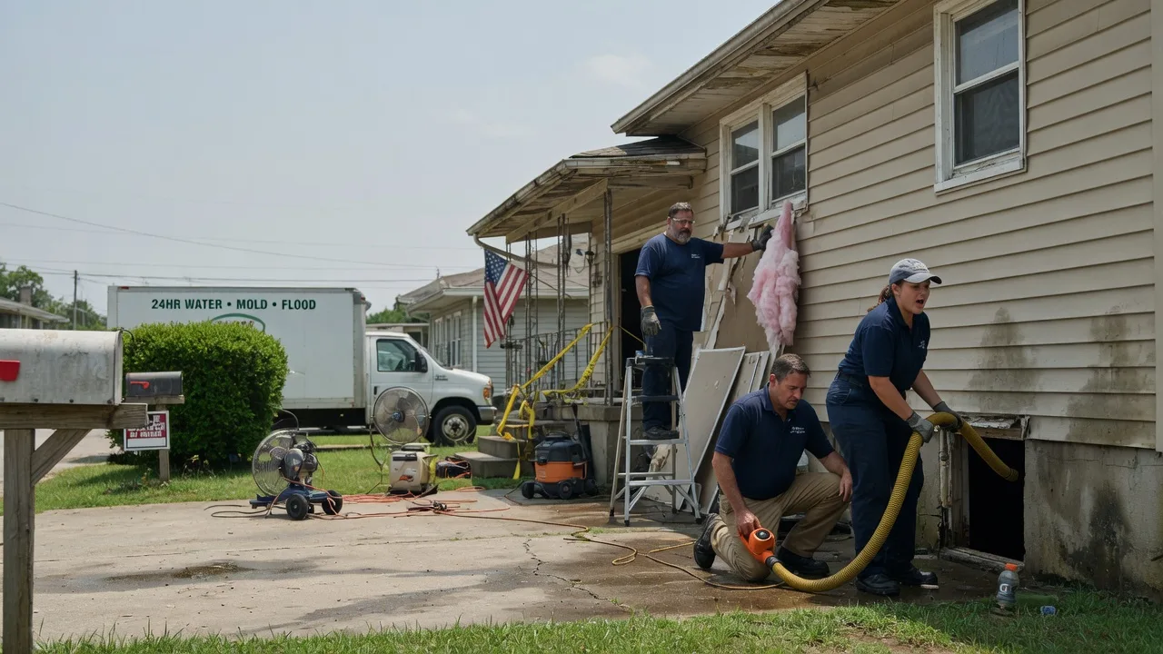 Water Damage Repair in Minooka, IL near me